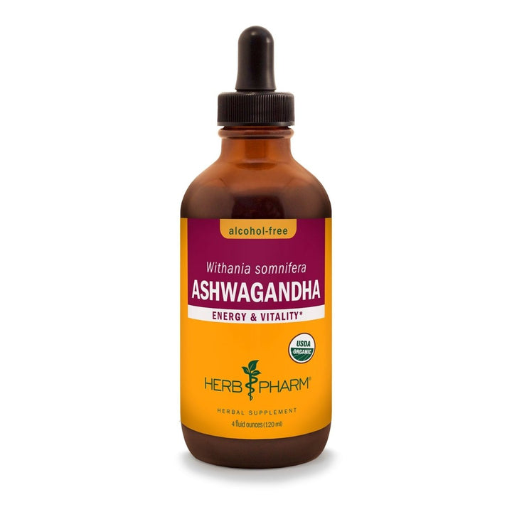 Herb Pharm Ashwagandha Alcohol Free 4oz - The Oasis of Health