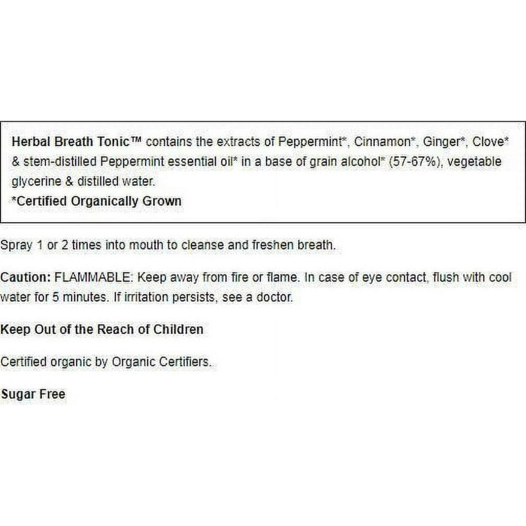 Herb Pharm Breath Refresher Peppermint .47 oz - The Oasis of Health