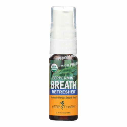 Herb Pharm Breath Refresher Peppermint .47 oz - The Oasis of Health