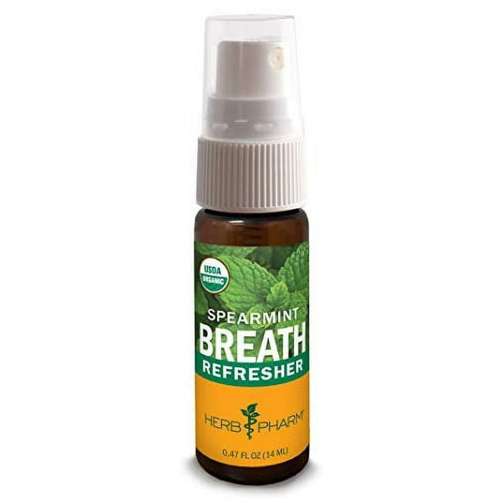 Herb Pharm Breath Refresher Spearment .47 oz - The Oasis of Health