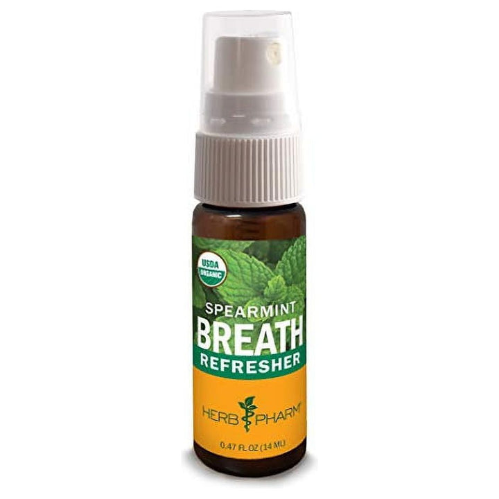 Herb Pharm Breath Refresher Spearment .47 oz - The Oasis of Health