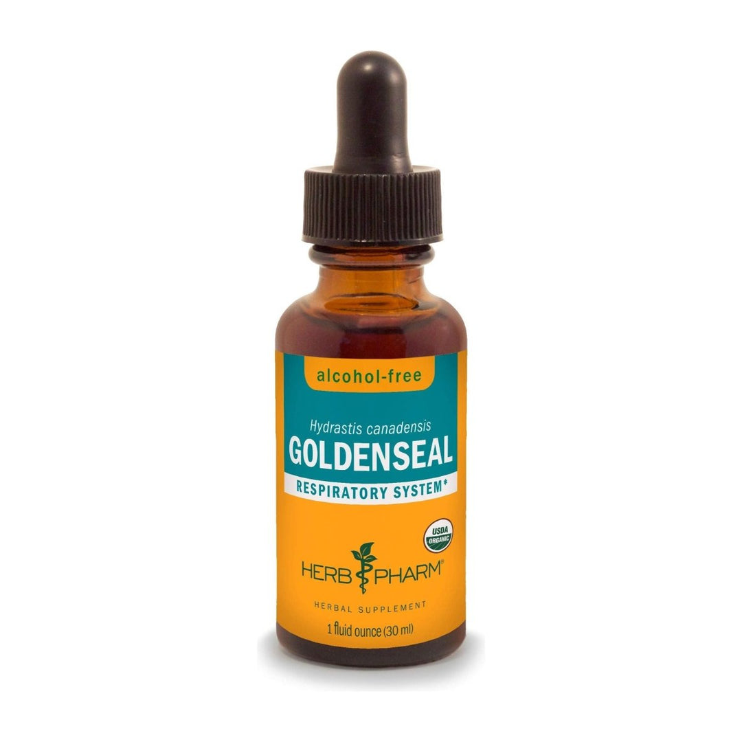 Herb Pharm Goldenseal Extract Alcohol Free 1oz - The Oasis of Health