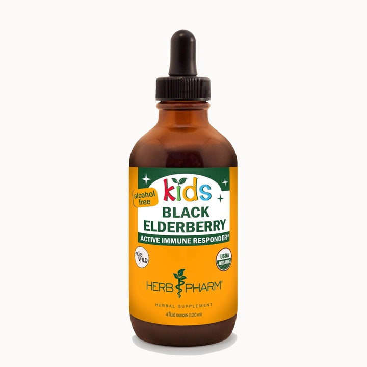 Herb Pharm Kids Black Elderberry AF 1oz - The Oasis of Health