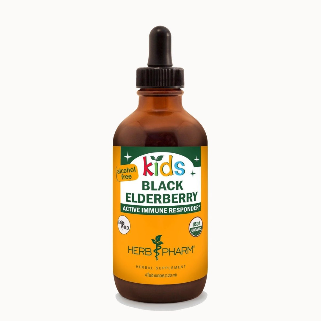 Herb Pharm Kids Black Elderberry AF 1oz - The Oasis of Health
