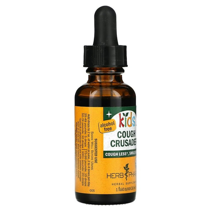 Herb Pharm Kids Cough Crusader 1oz - The Oasis of Health