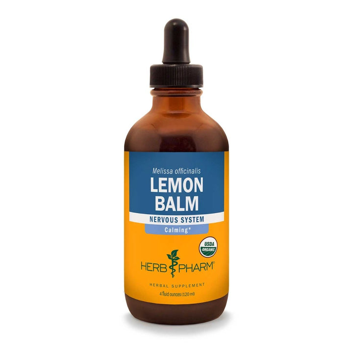 Herb Pharm Lemon Balm Alcohol Free 4oz - The Oasis of Health