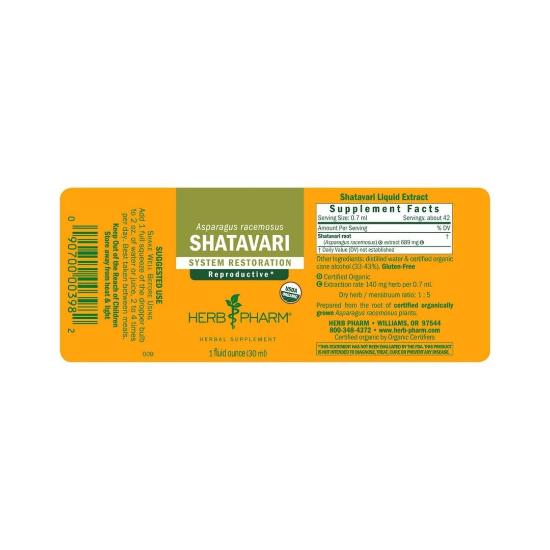 Herb Pharm Shatavari 4oz - The Oasis of Health