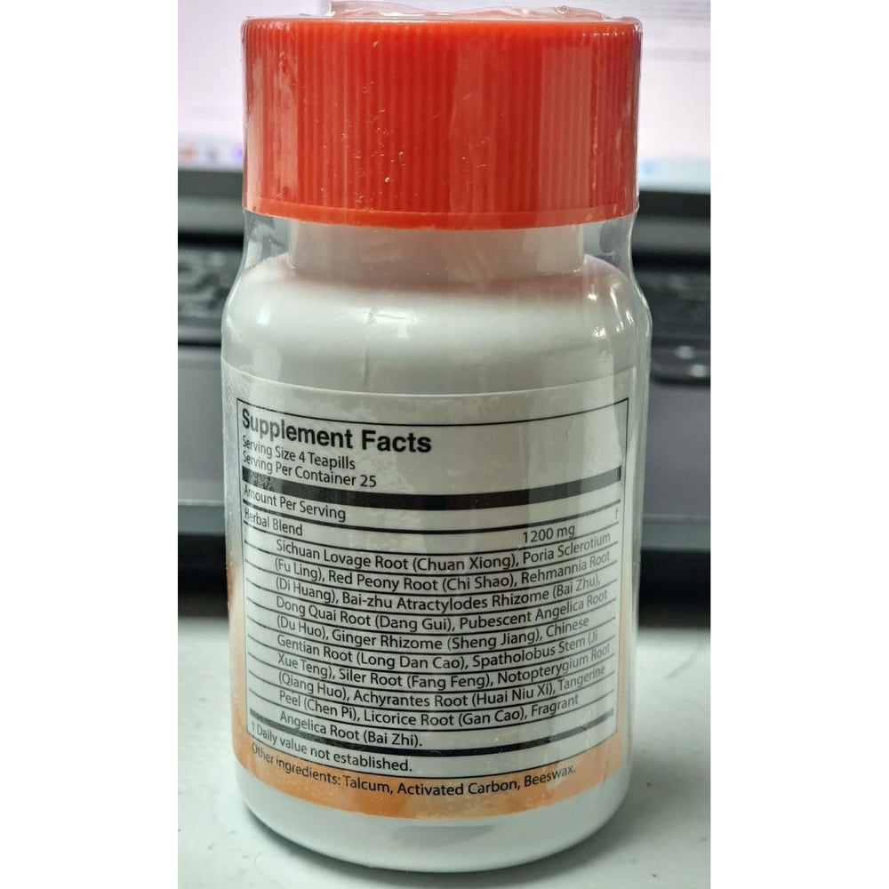 Herbal Times Shu Jing Huo Xue Wan Supplement, 100 Pills, 1.06 oz - The Oasis of Health