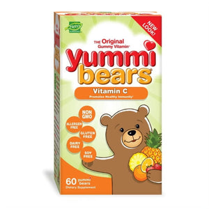 Hero Nutritionals Products - Yummi Bears Children's Vitamin C - 60 Gummies - The Oasis of Health