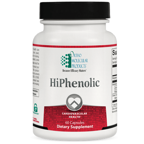 HiPhenolic Ortho Molecular Products 120 Capsules - The Oasis of Health