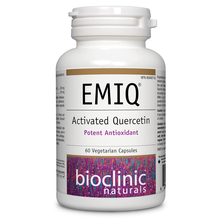 Bioclinic Naturals EMIQ Activated Quercetin 60 Vcaps