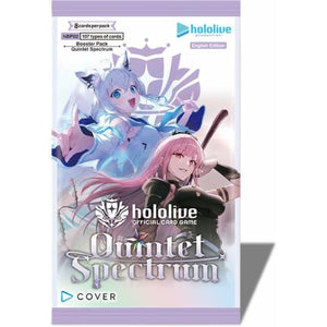 Hololive Official Card Game: Quintet Spectrum Booster Box - 12 Packs - The Oasis of Health
