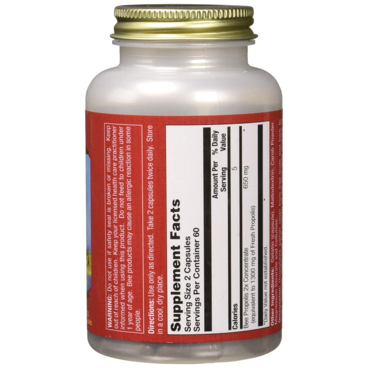 Honey Gardens Premier One Bee Propolis 650mg 120 Capsules - The Oasis of Health