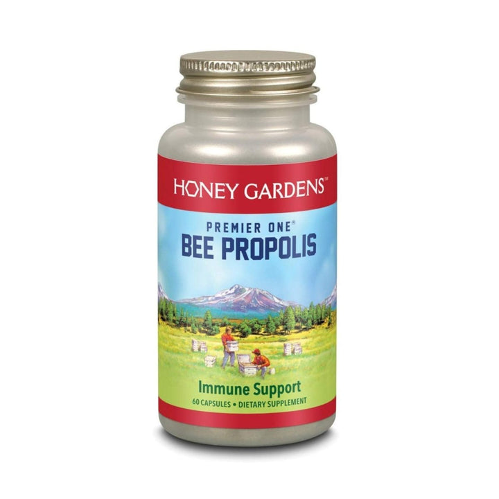 Honey Gardens - Premier One Bee Propolis for Immune Support - 60 Capsules - The Oasis of Health