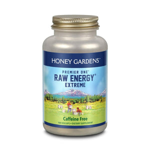 Honey Gardens Premier Raw Energy Extreme 720mg 100 Vcaps - The Oasis of Health