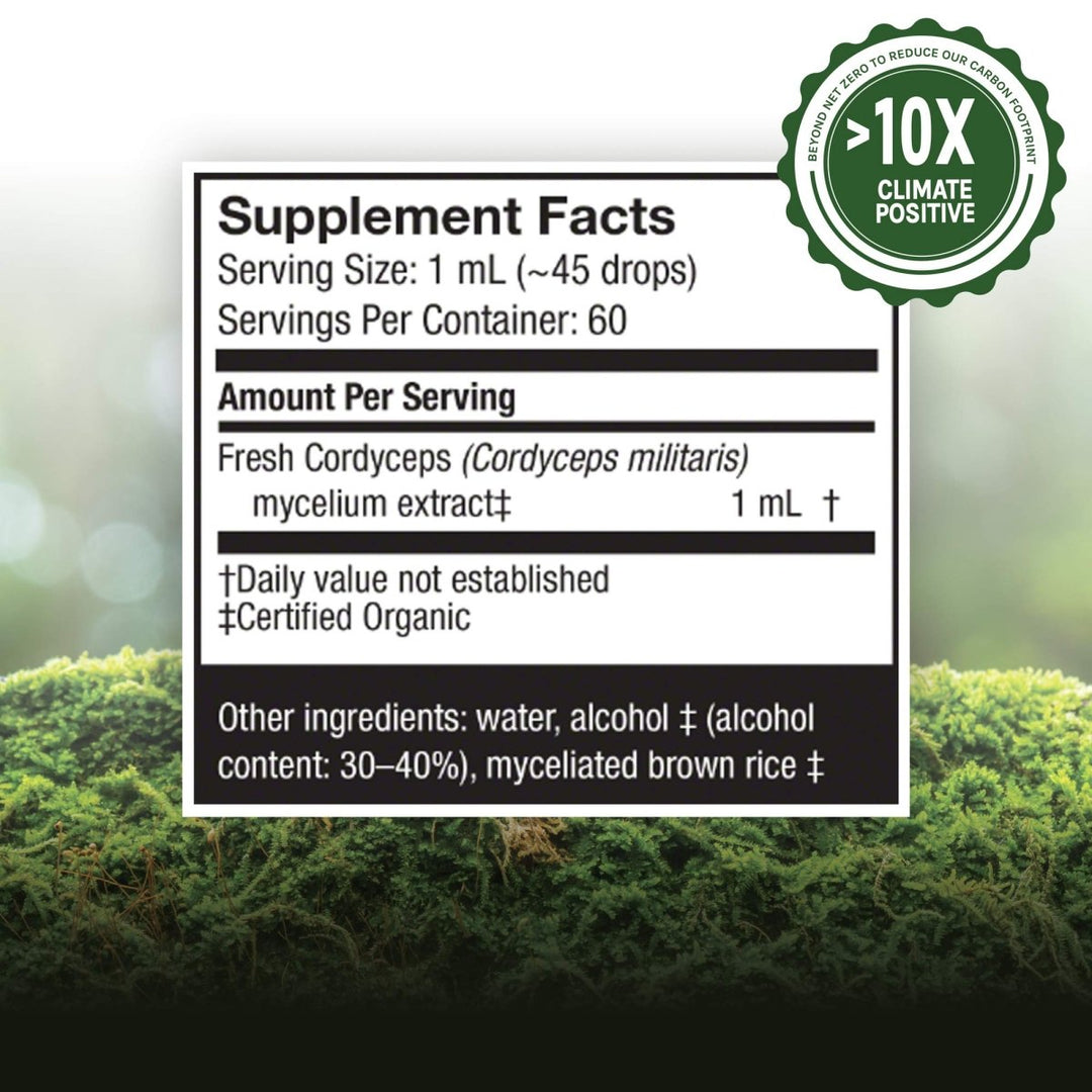 Host Defense Cordyceps Extract 2oz - The Oasis of Health