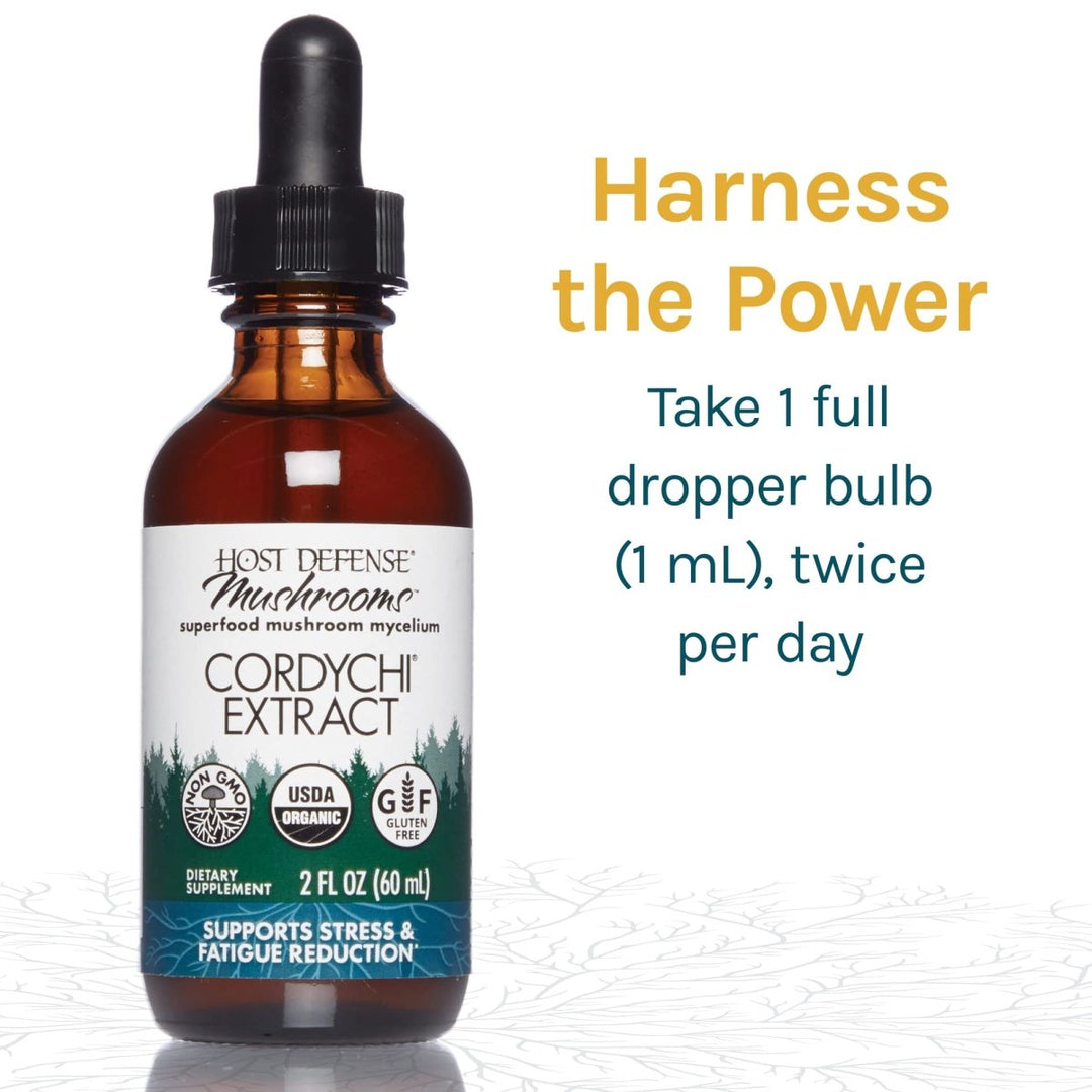 Host Defense Cordychi Extract 2oz - The Oasis of Health