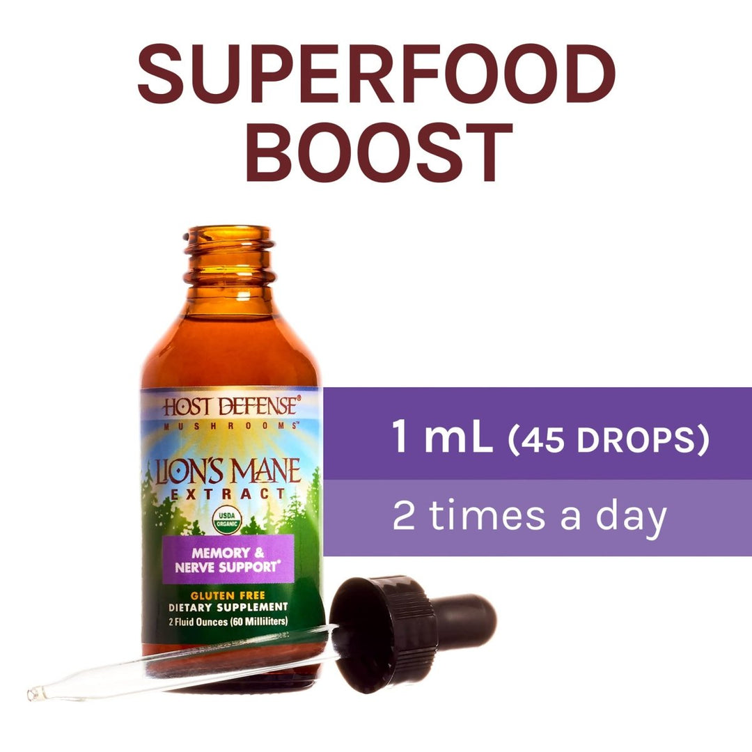 Host Defense Lion's Mane 2oz - The Oasis of Health