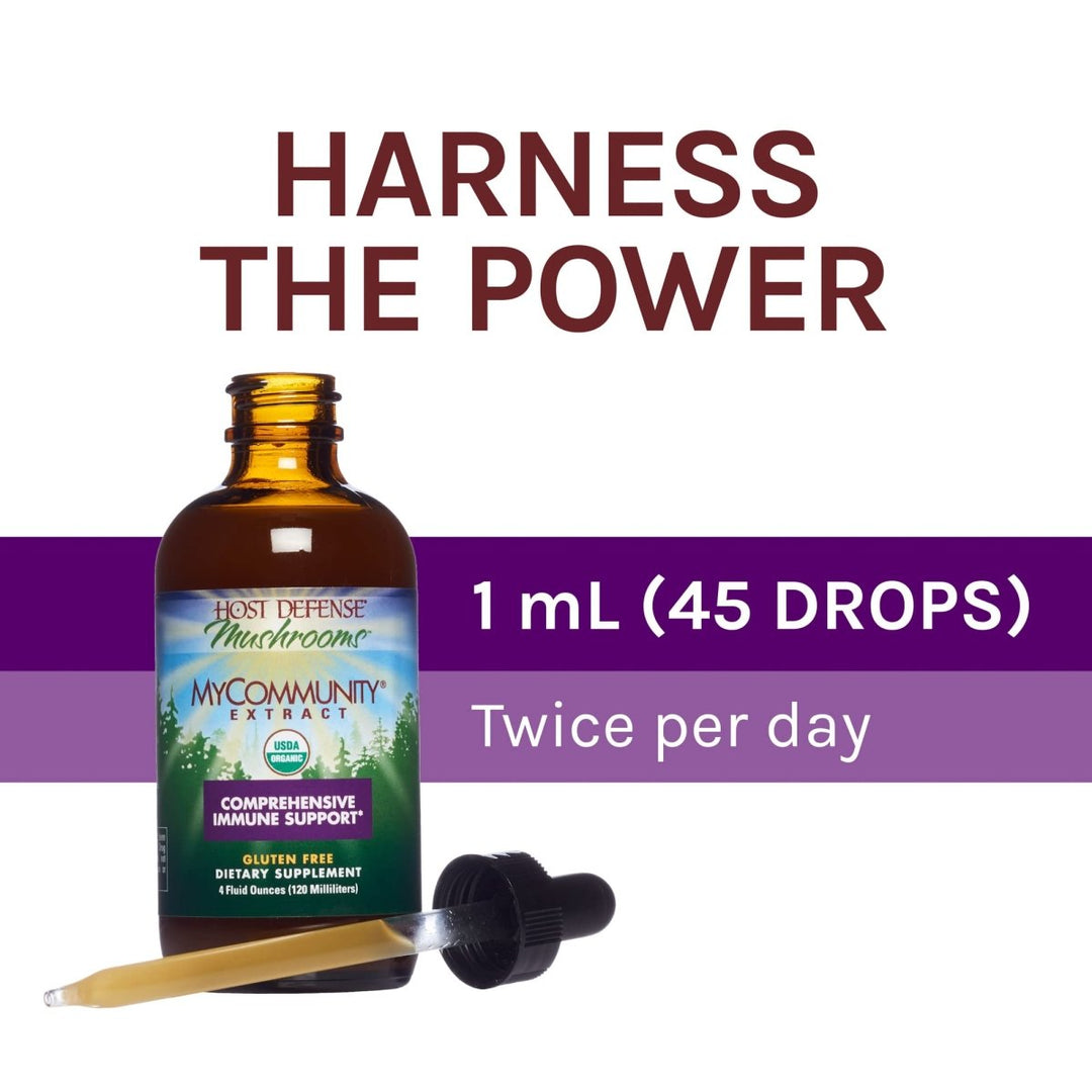 Host Defense Mycommunity Extract 4oz - The Oasis of Health