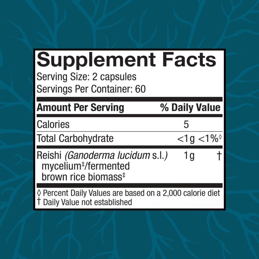 Host Defense Reishi 120 Vcaps - The Oasis of Health