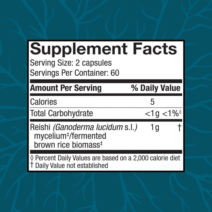 Host Defense Reishi 120 Vcaps - The Oasis of Health