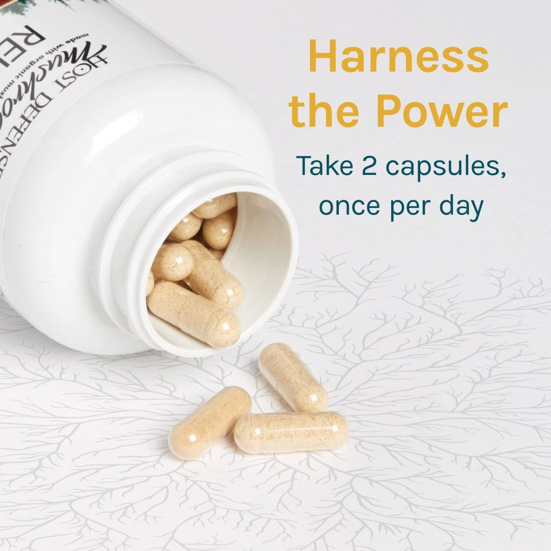 Host Defense Reishi 120 Vcaps - The Oasis of Health