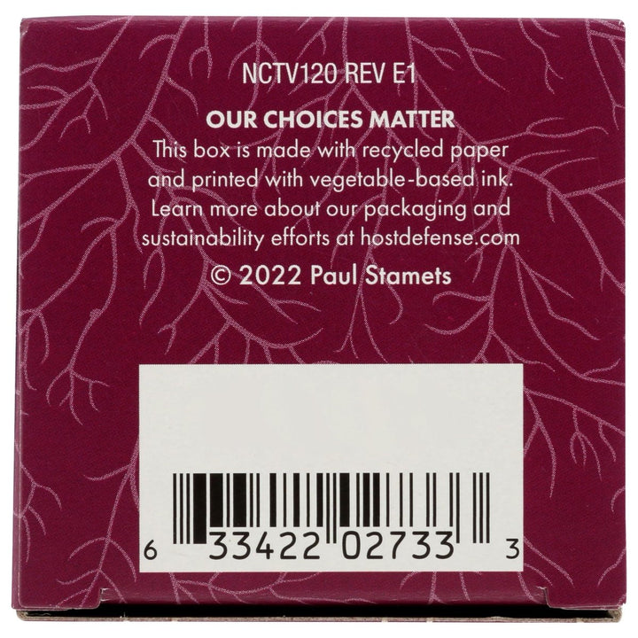 Host Defense Turkey Tail 120 Vcaps - The Oasis of Health