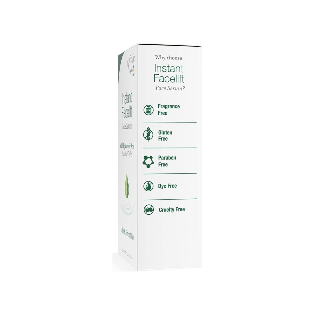 Hyalogic - Episilk Instant Facelift Face Serum with Hyaluronic Acid & Pepha - Tight - 1 fl. oz. - The Oasis of Health