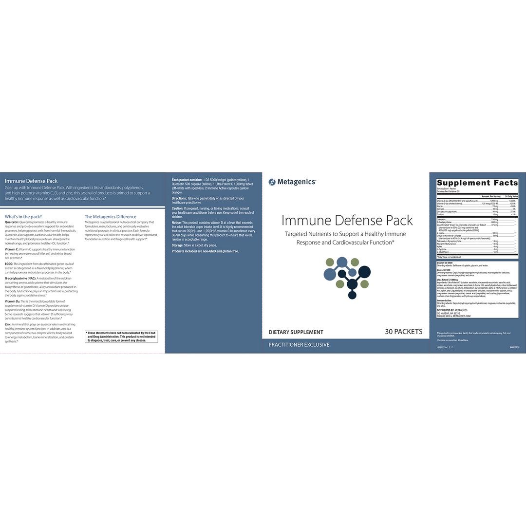 Metagenics Immune Defense Pack 30 Packets -