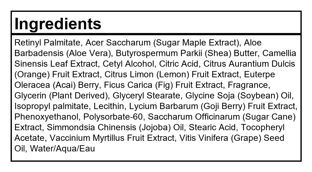 Ingredients