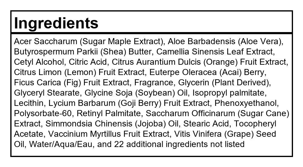 Ingredients