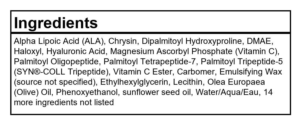 Ingredients