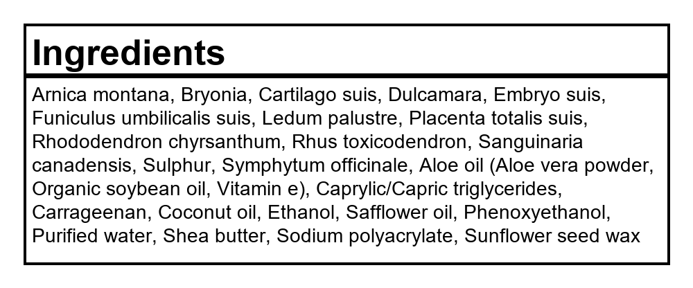 Ingredients