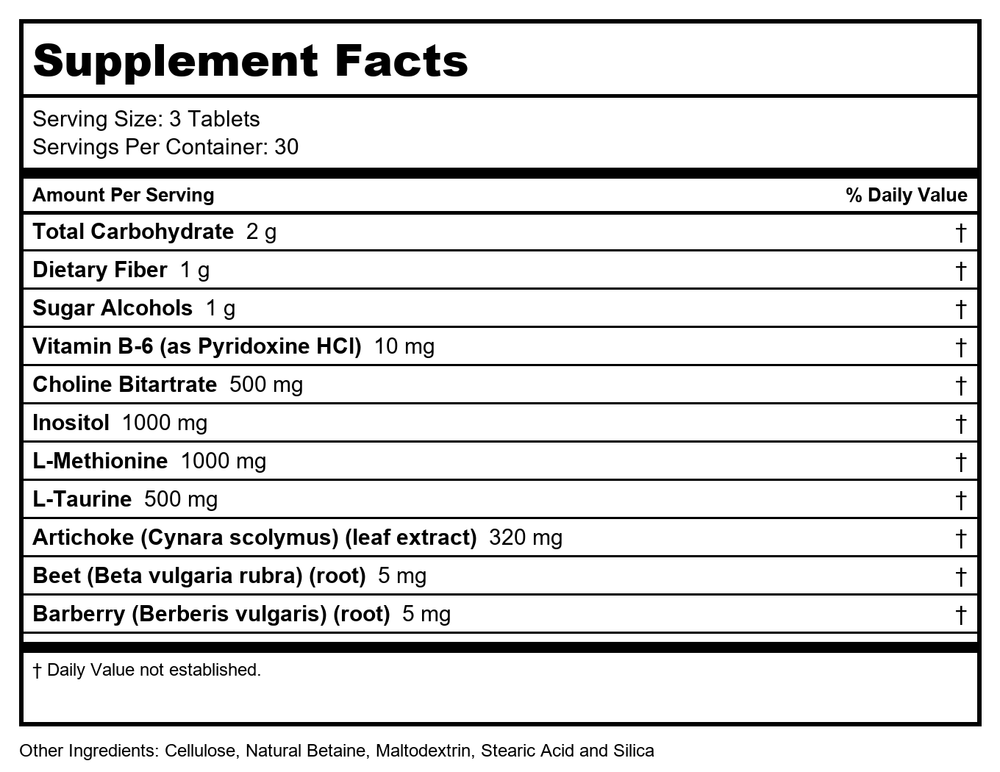 Metagenics - Myo-Inositol Plus powder (30 svgs) [Health and Beauty] - Supplement Facts panel