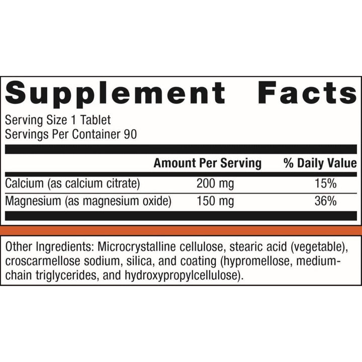 Metagenics Bone Builder Vegetarian Enhanced Bone Support* | 90 Servings - Supplement Facts panel
