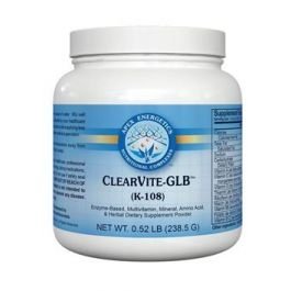 ClearVite-GLB (K-108) Apex Energetics, 238.5G - Supplement Facts panel