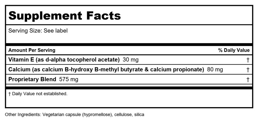 EnteroVite by Apex Energetics (2 Pack) - Supplement Facts panel
