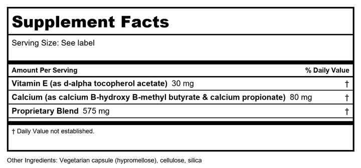 EnteroVite by Apex Energetics (2 Pack) - Supplement Facts panel