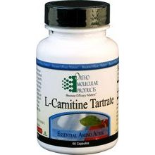 Ortho Molecular L-Carnitine Tartrate 60 - Supplement Facts panel