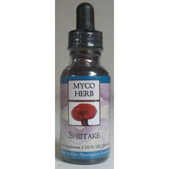Kan Herb MycoHerb Shiitake 1 Ounce - Supplement Facts panel