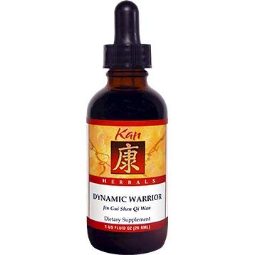 Kan Herbals Dynamic Warrior 1 Ounce - Supplement Facts panel