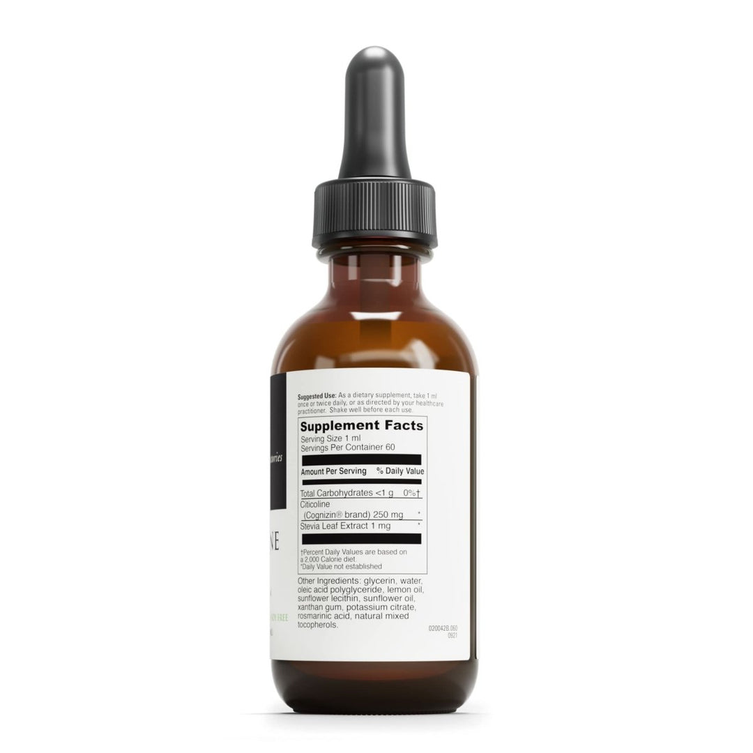 DAVINCI Laboratories - Liposomal Citicoline - 60 Servings - 2 Fl Oz - Supplement Facts panel