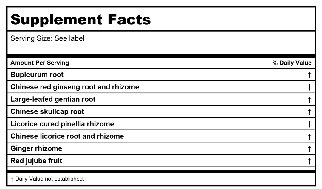 Kan Herb Essentials Benefit Hips and Knees Formula 120 Tablets - Supplement Facts panel