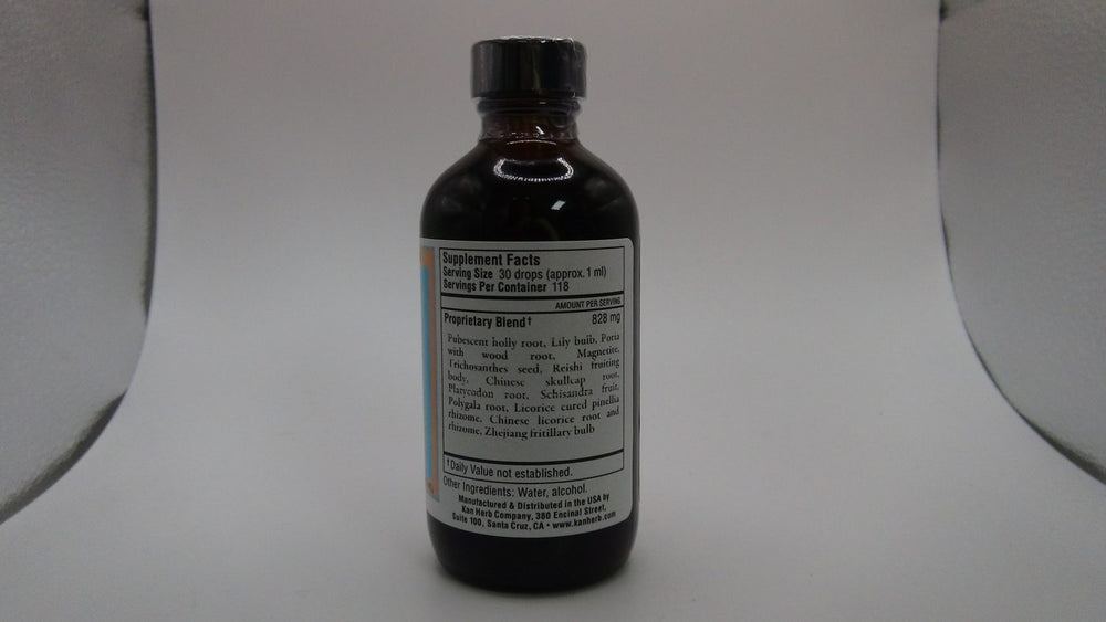 Kan Herb Chinese Modular Solutions Harmonize Fire & Metal 1 Ounce - Supplement Facts panel