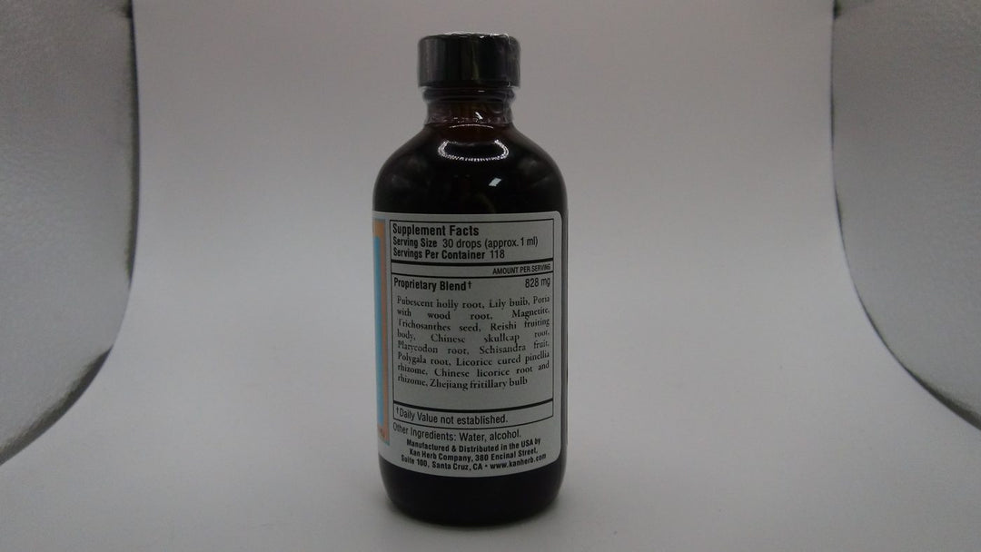 Kan Herb Chinese Modular Solutions Harmonize Fire &amp; Metal 1 Ounce - Supplement Facts panel