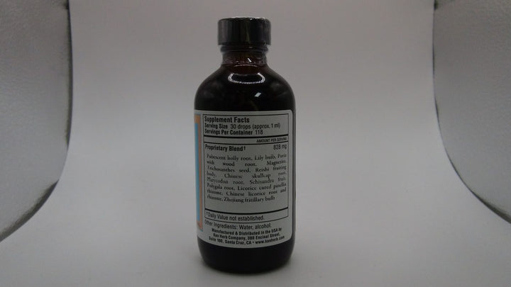 Kan Herb Chinese Modular Solutions Harmonize Fire &amp; Metal 1 Ounce - Supplement Facts panel