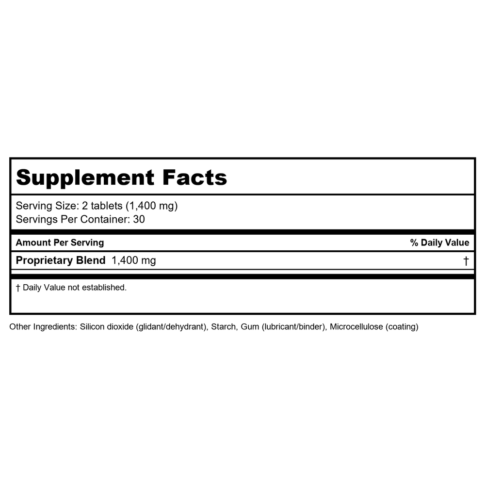 Kan Herbals Compassionate Sage 1 Ounce - Supplement Facts panel