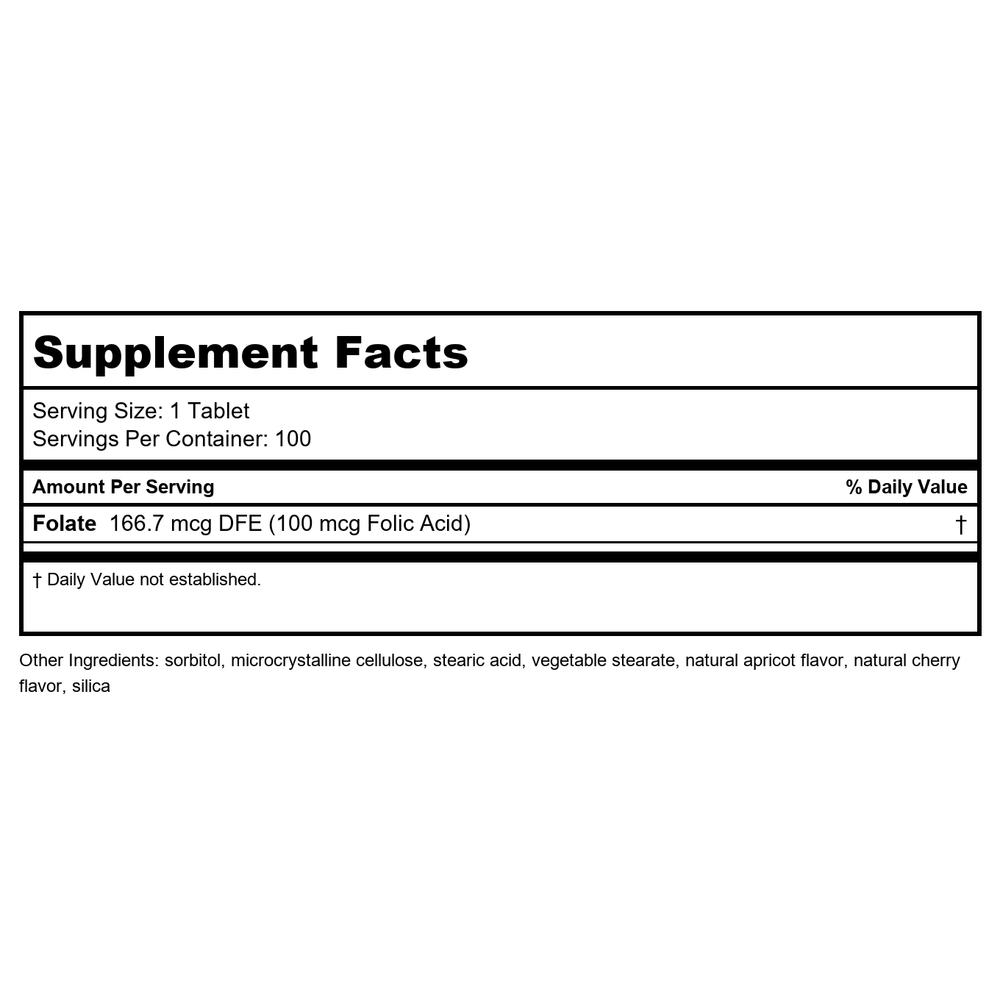 DaVinci Laboratories Aller-DMG Orange -- 120 Chewable Tablets by Unknown - Supplement Facts panel