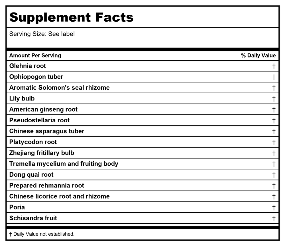 Kan Herbals Wise Judge 60 Tablets - Supplement Facts panel