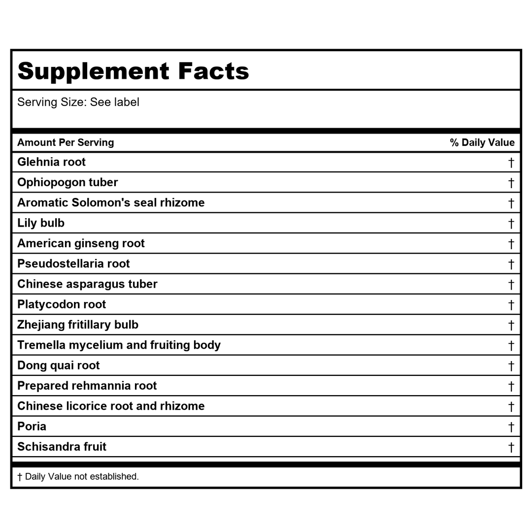 Kan Herbals Wise Judge 60 Tablets - Supplement Facts panel
